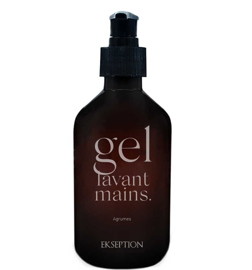 Gel lavant mains agrumes