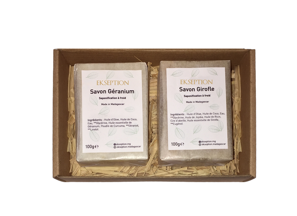 Coffret 2 savons à froid 100g